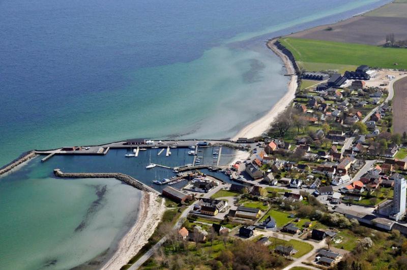 Ballen Badehotel Tranebjerg Bagian luar foto